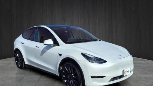 TESLA MODEL Y 2021 5YJYGDEF9MF209635 image